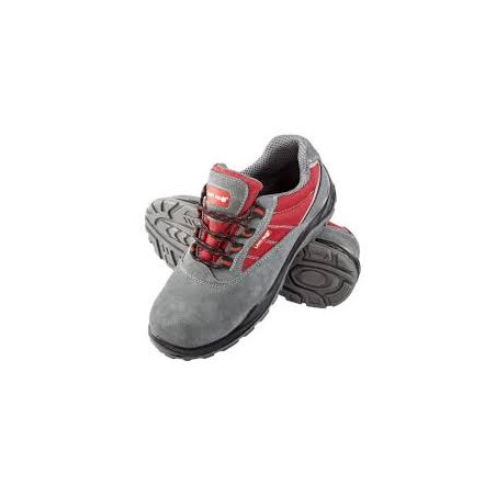 But roboczy niski szaro-czerwony LAHTI 42